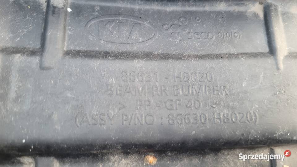 KIA RIO IV 17 BELKA ZDERZAKA TYLNEGO TYL Pozostałe Ruda Śląska