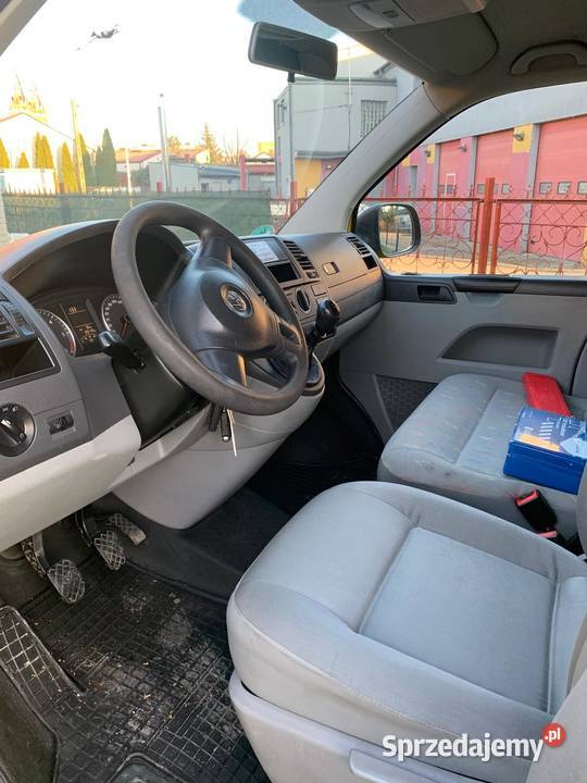 vw T5 transporter 20 tdi 2012 sprowadzony z łódzkie Gorzkowice