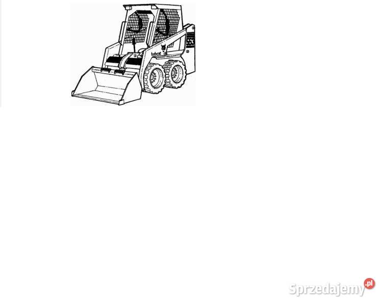 BOBCAT 553 instrukcja obsługi DTR Kielce sprzedam