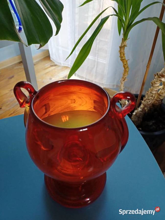 Wazon Krakowski Instytut Szkła Słuczan Orkusz Porcelana i szkło łódzkie Łódź sprzedam