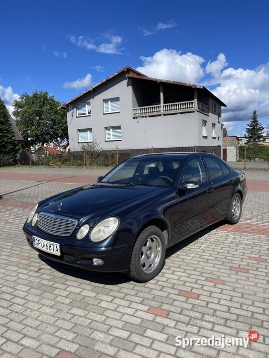 Mercedes E class 2002 21 diesel 150 manual przeb Rok produkcji 2002 Wejherowo