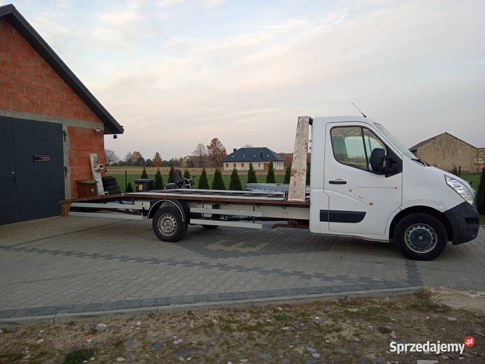 Zabudowa laweta autolaweta master III łódzkie Paradyż