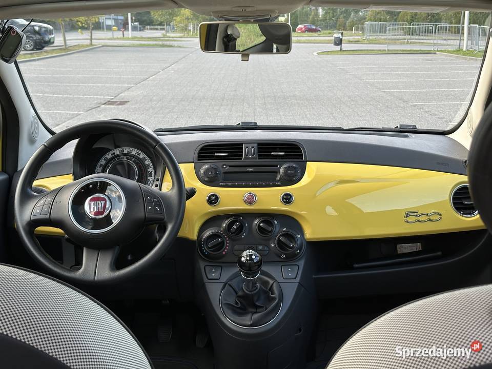 Piękny Fiat 500 12 benzyna klimatyzacja czujniki 500 sprzedam