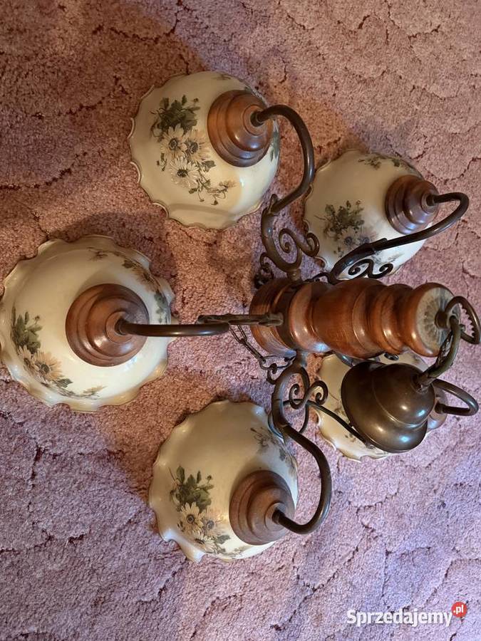 Piękny stylowy żyrandol Włocławek
