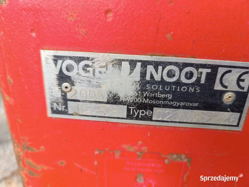 Pług Vogel Noot 5x5 Suwałki