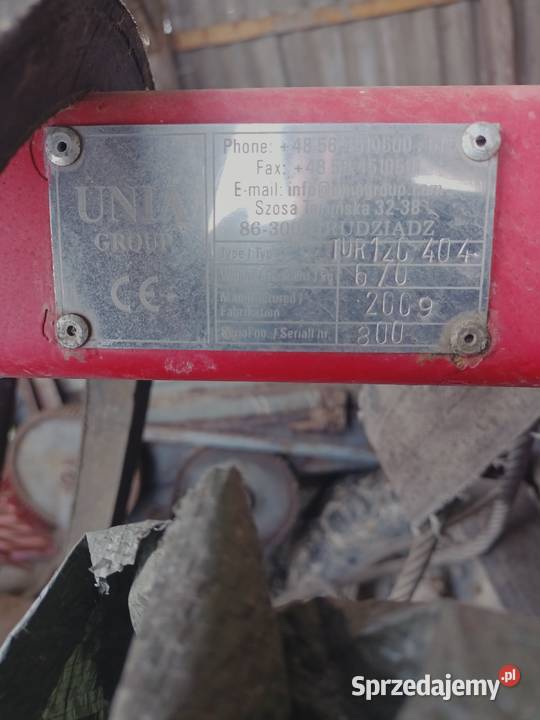 Pług Unia Tur 41 Miejsce