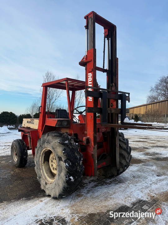 wózek widłowy terenowy MANITOU MB26NC 2600 360m łódzkie sprzedam