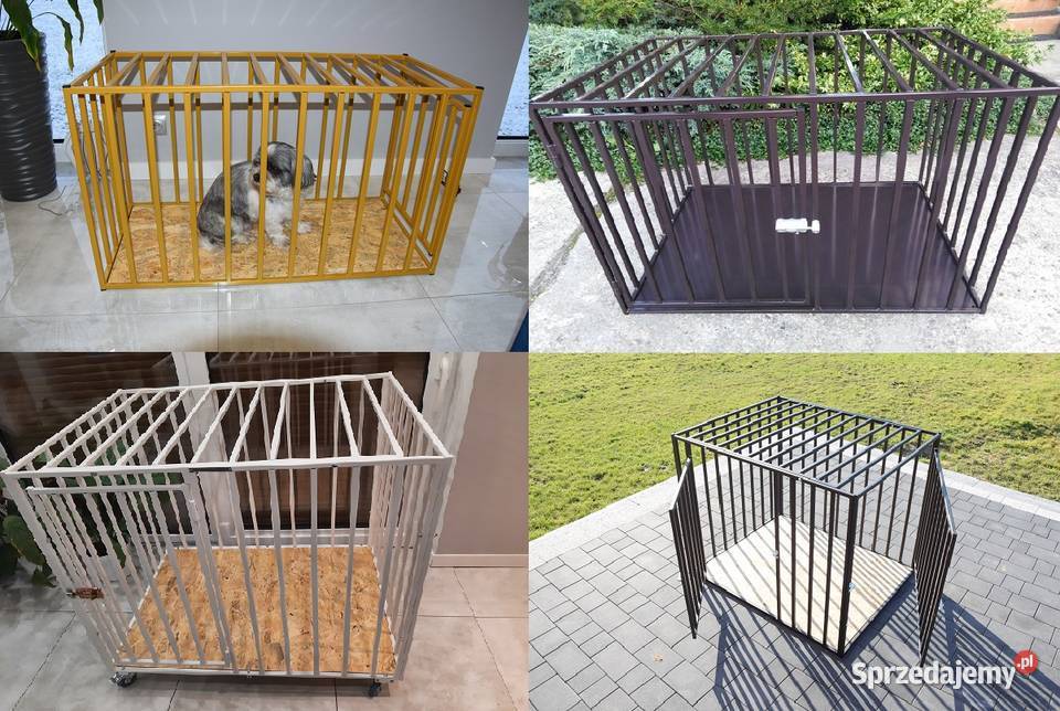 Klatka kennelowa kojec transporter psa mocna śląskie Cisownica