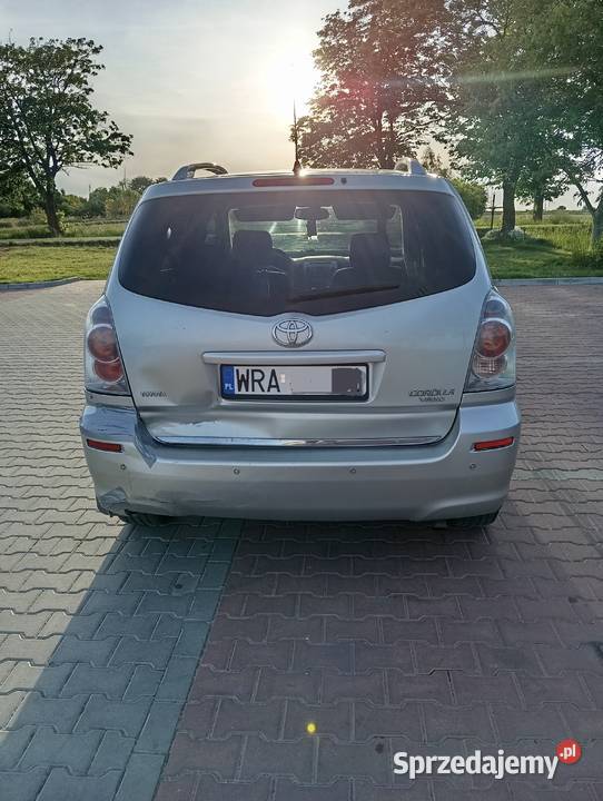 Toyota Corolla Verso II 2007r 18VVTILPG 7 miejsc manualna