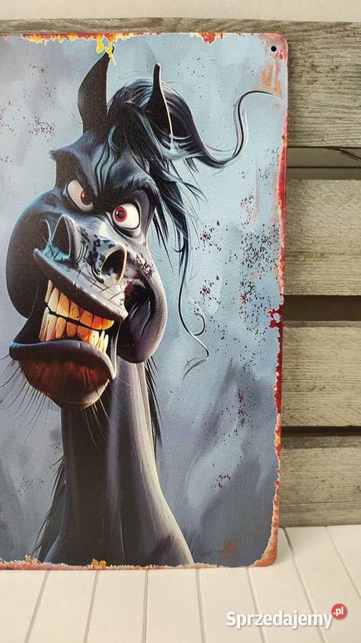 Tabliczka metalowa Obrazki i obrazy sprzedam