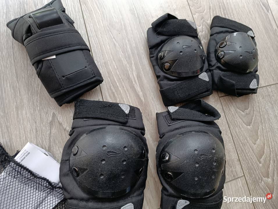 komplet ochraniaczy dziecięcych na rower