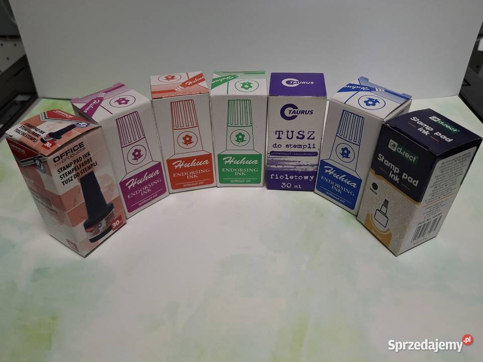 Pieczątka firmowa reklamowa z logo Wagraf tusz Kraków sprzedam