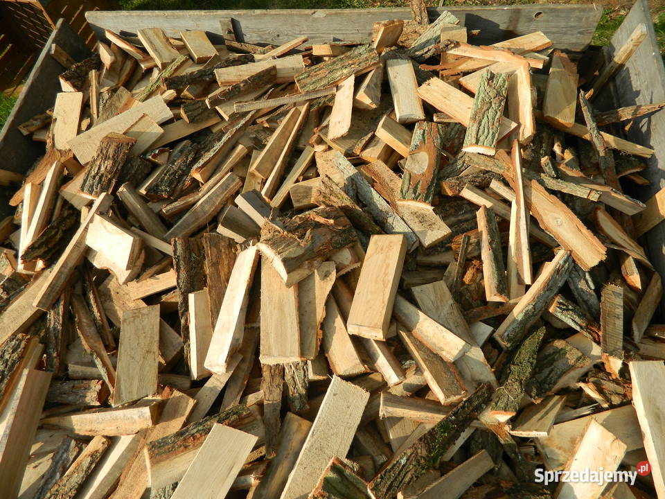 Opał zrzyny skałki polana dębowe drewno Baciki Bliższe sprzedam