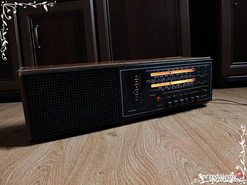Stare radio Sender lat 7080tych kolekcjonera Żary