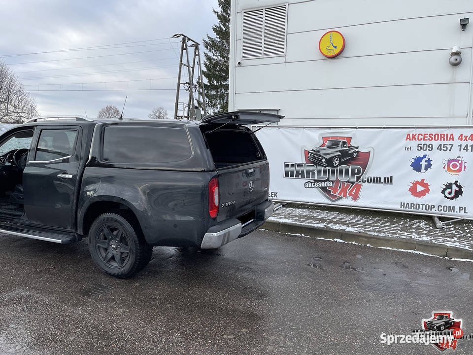 Zabudowa Mercedes X pickup hardtop RoadRanger Karoseria Pasłęk