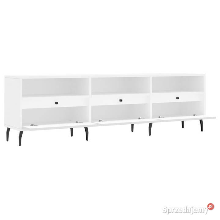Szafka pod TV biała 150x30x445 materiał Warszawa