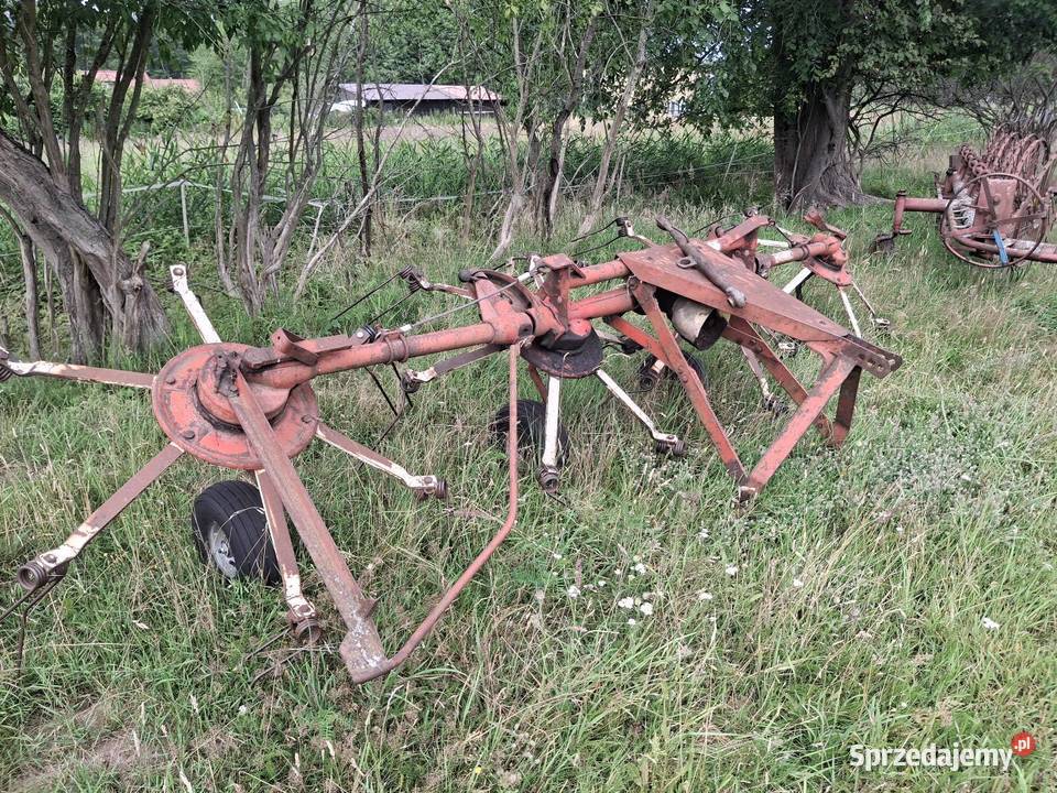 Zgrabiarka do siana Zgrabiarka karuzelowa Fahr lubuskie Danków