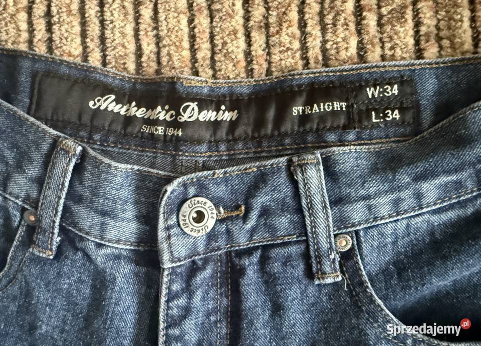 jeans W34 L34 pas 86 noga 86 Warszawa