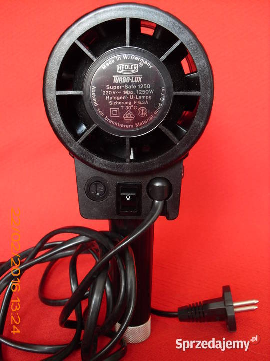 mocna lampa z wentylatorem Bielawa sprzedam