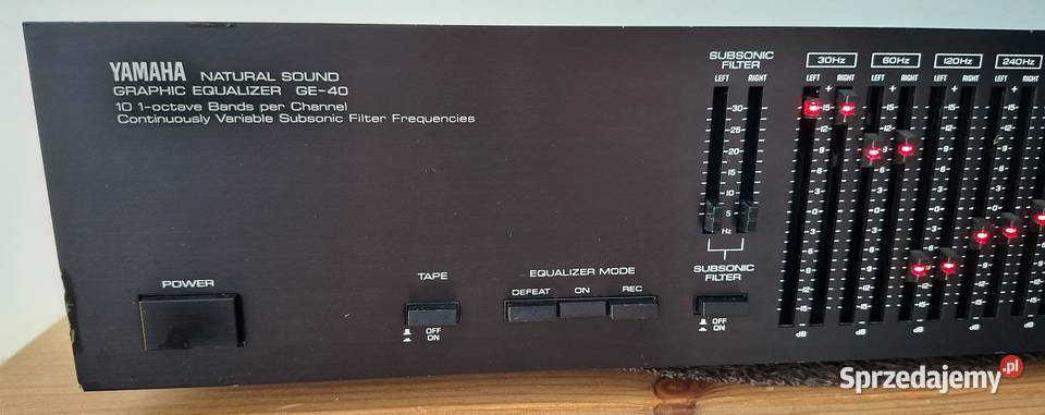 Yamaha equalizer GE40 mazowieckie Warszawa