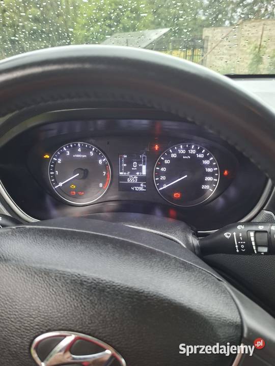 Hyundai i20 II 2017 brązowy metalik Rok produkcji 2017 Wólka Brzózka