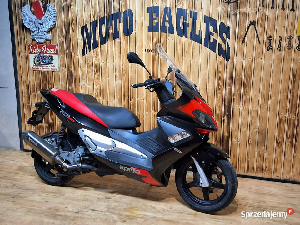 Aprilia SR bezwypadkowy ładny W IDEALNYM STANIE wielkopolskie sprzedam