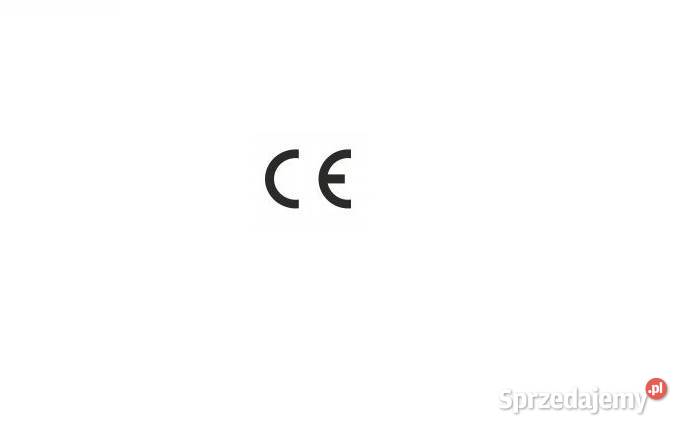 Naklejka znak CE samoprzylepna biała 5 15x15 Biuro Kamionna