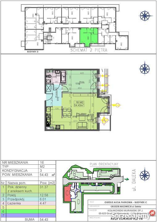 Nowe Mieszkanie Osiedle Aleja Parkowa 16c Grodzisk Mazowiecki