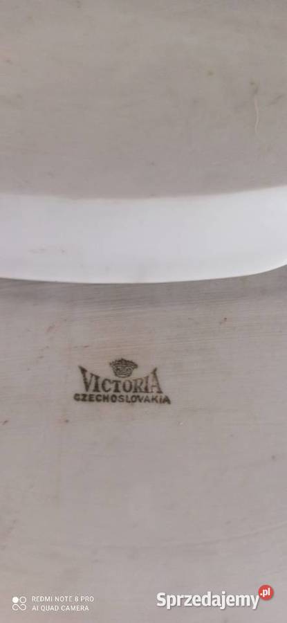 Patera Szarotką syg Victoria Czechoslovakia pomorskie Gdańsk sprzedam
