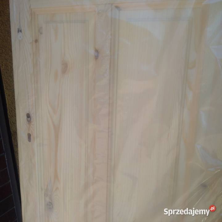 reki drzwi lite drewniane sosnowe Drzwi i okna Warszawa