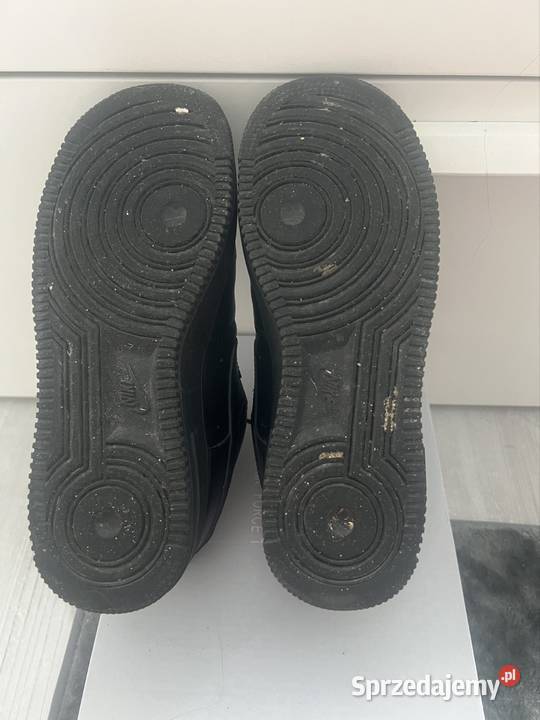 Buty damskie nike air force 1 black 24.5cm Dopiewo