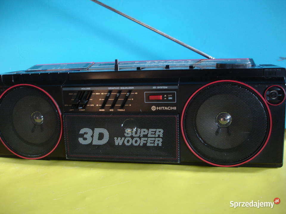 Radiomagnetofon HITACHI TRK3D2E Zielona Góra