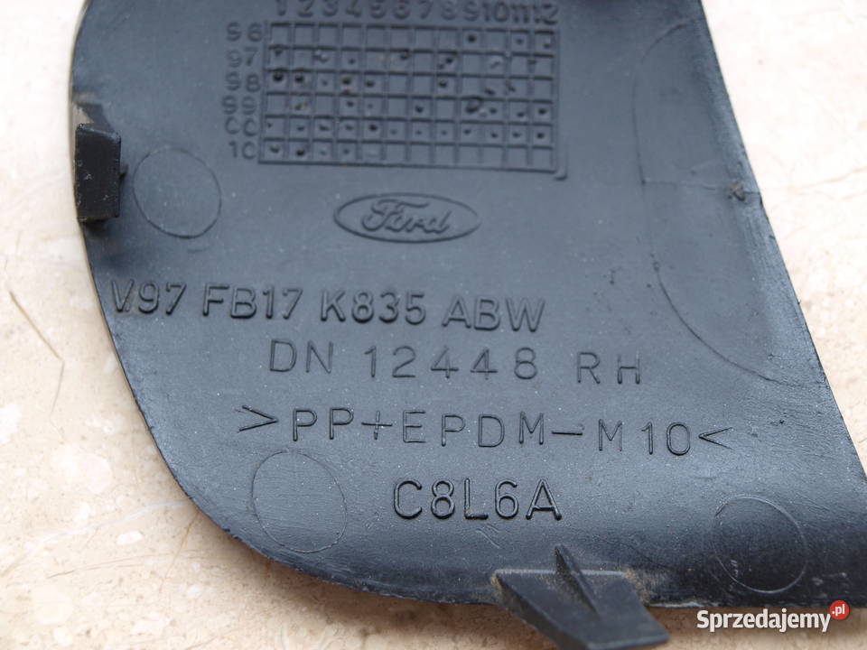 Ford Puma zaślepka listwa prawa zderzaka tył Kalisz