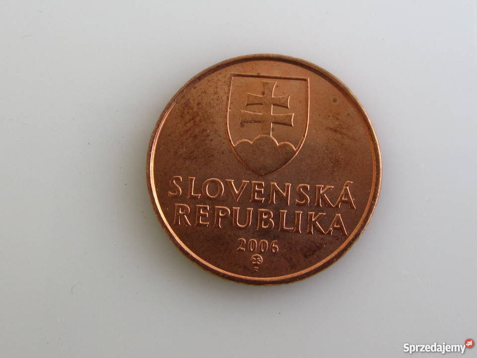 Moneta 50 halerzy 2002 Słowacja Olecko