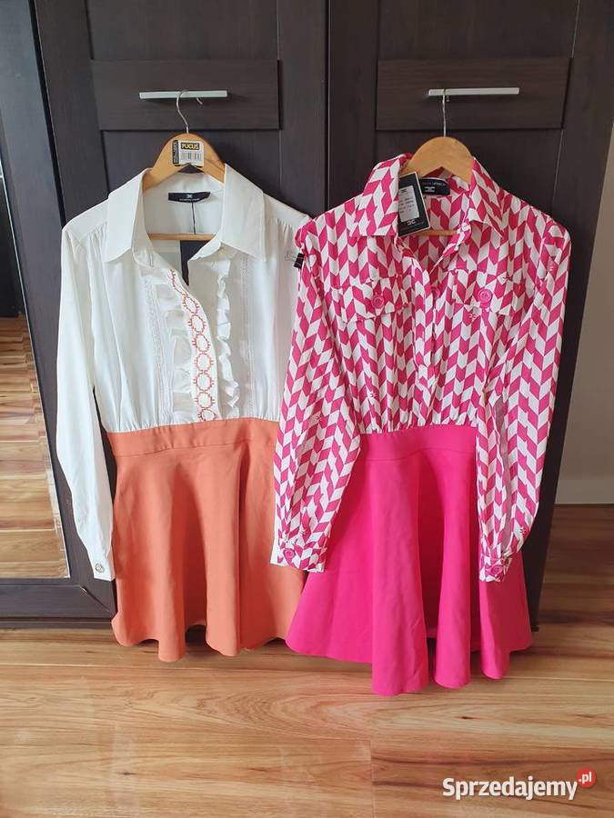 Sukienka z żabotemL Wola Luborzycka sprzedam