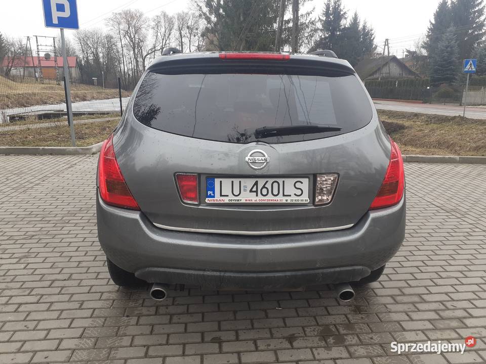 NISSAN MURANO Z50 4X4 35 BG 235 2006 AUTOMAT Lublin