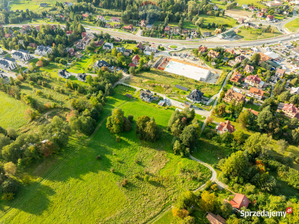 Duża działka budowlana w uzdrowisku Rabka Rabka-Zdrój