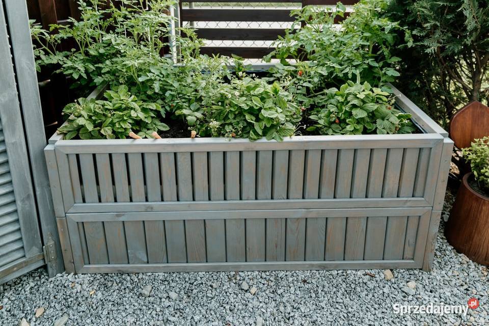 Warzywnik skrzynia ogrodowa zielnik kwietnik Kalety