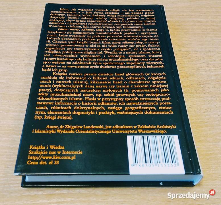 Islam nurty odłamy sekty  Zbigniew Landowski Gdańsk