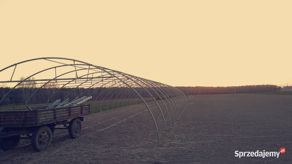 Tunel foliowy plandekowy magazyn 32m x 92m Kobylnica Wołoska