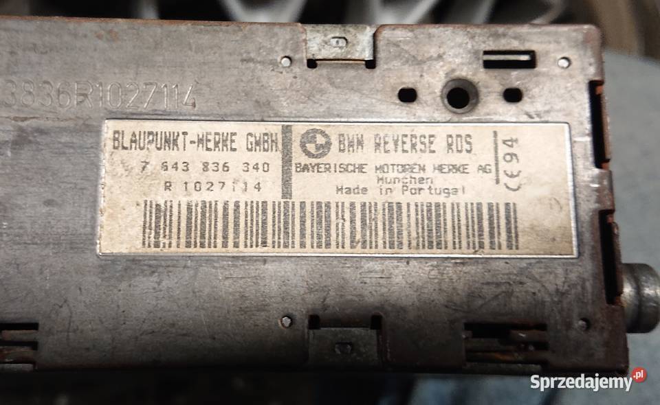 Oryginalne radio Bmw e30 e36