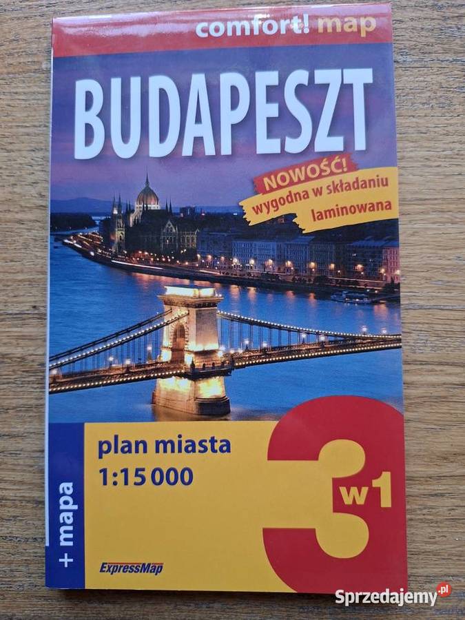 Budapeszt 3 w 1 exploreguide przewodnik atlas Mapy i przewodniki