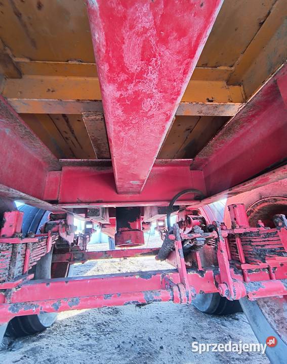 Sprzedam Przyczepa Skorupowa 12 T Tandem nieuszkodzony Przyczepy rolnicze Łomża sprzedam