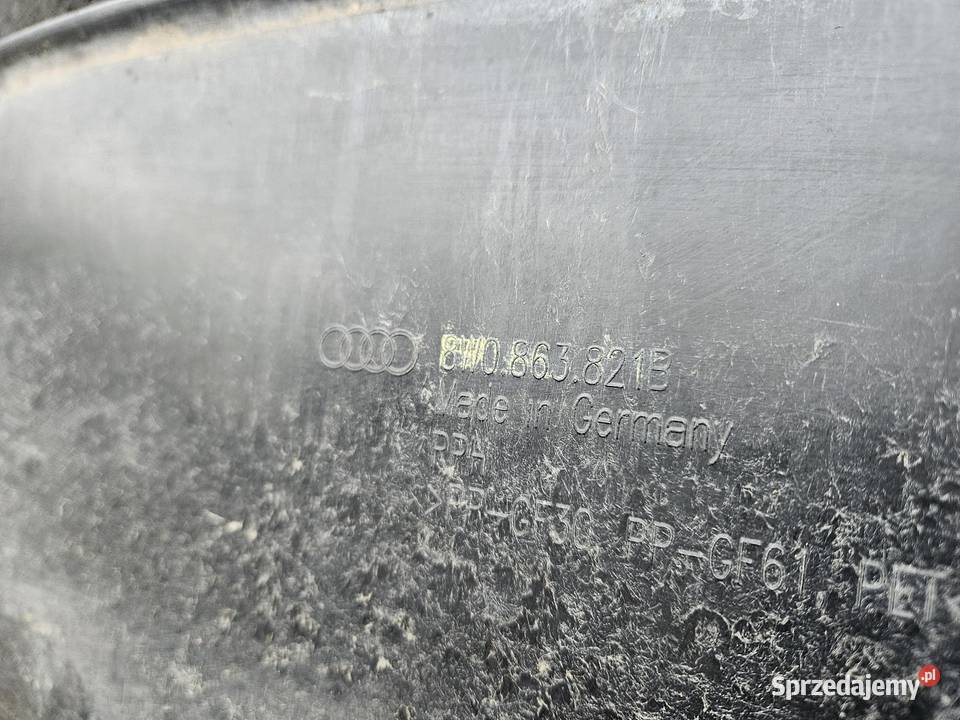 AUDI A4 B9 8W0 PŁYTA OSŁONA POD SILNIK wielkopolskie Międzychód