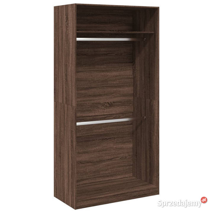 Szafa brązowy dąb 100x50x200 materiał mazowieckie Warszawa sprzedam