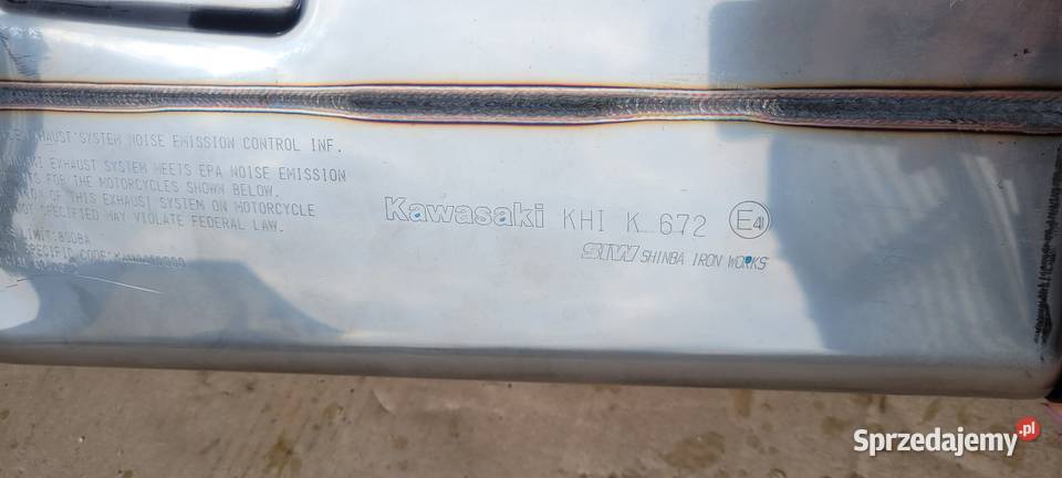KAWASAKI H 2 SX WYDECH TŁUMIK KHI K 672 Motoryzacja wielkopolskie Nowy Tomyśl
