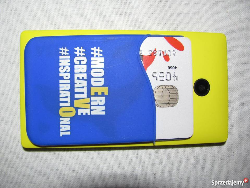 Silikonowy uchwyt na telefon na karty dowód lubelskie Zamość