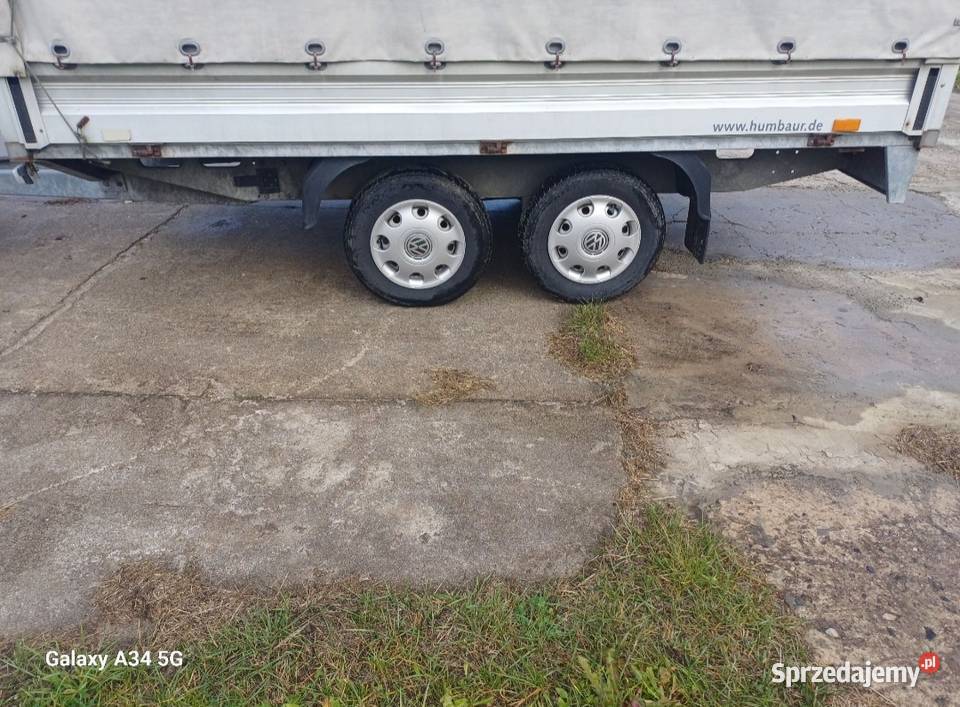 Przyczepa samochodowa burtowa 2000 Dmc Humbaur Tomaszów Lubelski