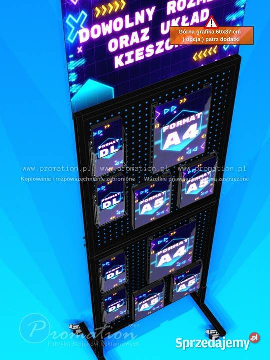 Uniwersalny stojak perforowany MULTIFORMAT 10 Sklep