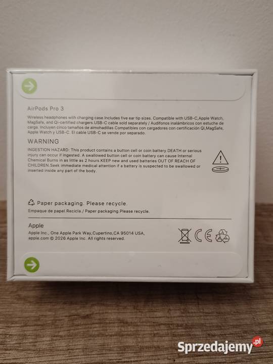 Air pods 3 pro nowe Sokolnik